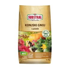 Substral Naturen BIO konjski gnoj v peletih, 7 kg + DARILO