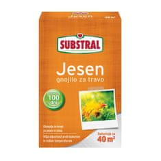 Substral 'JESEN' gnojilo za travo z dolgotrajnim delovanjem, 800 g + DARILO