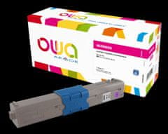 Armor OWA toner, združljiv z OKI 46490606, 6000st, rdeča/magenta