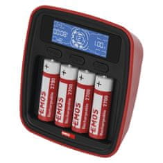 Emos Pametni polnilec BCN-42D + 4xAA 2700mAh