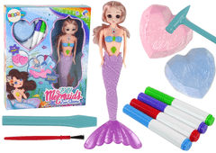 shumee DIY Purple Mermaid Treasures komplet za izkopavanje