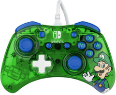 PDP Rock Candy Mini kontroler, žičen, Nintendo Switch, Luigi