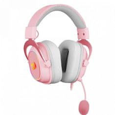 Redragon Zeus-X slušalke z mikrofonom, roza