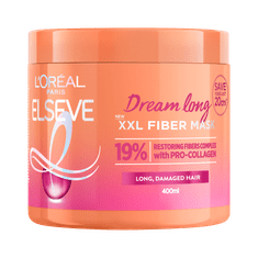 Loreal Paris Elseve maska za lase, Dream Long XXL Fiber, 400 ml