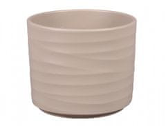 Pokrov za cvetlični lonček WAVE Cylinders keramika mat d20x18cm
