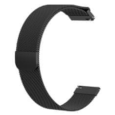 BStrap Milanese pašček za Garmin Venu 2 Plus, black