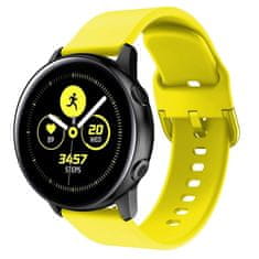 BStrap Silicone V2 pašček za Garmin Venu 2 Plus, yellow