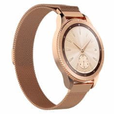 BStrap Milanese pašček za Garmin Venu 2 Plus, rose gold