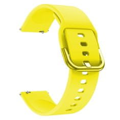 BStrap Silicone V2 pašček za Garmin Venu 2 Plus, yellow