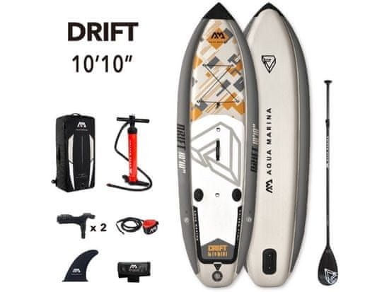 Aqua Marina Drift Fishing iSUP, z veslom, 10,1 x 38 x 6