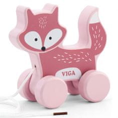 Viga Toys Viga Lesena vlečna lisica - PolarB