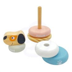 Viga Toys Viga Toys Montessori lesena izobraževalna sestavljanka Pes