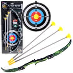 JOKOMISIADA Lokostrelski set Bow Target Arrows Sp0702