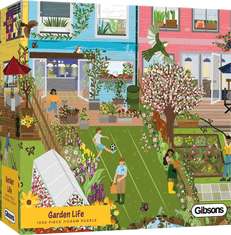 Gibsons Puzzle Življenje na vrtu 1000 kosov