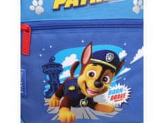 Paw Patrol Tačka na patrulji Chase Moder majhen nahrbtnik za vrtec, otroški nahrbtnik 24x20x9 cm 