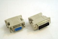 Gembird adapter DVi-I - VGA (24M/15F)