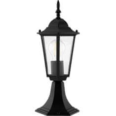 LUMILED Vrtna svetilka E27 črna svetilnik BELLIS 40cm