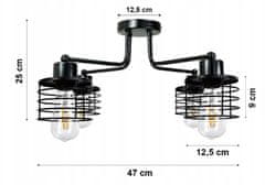 Berge Viseča svetilka DRON 4xE27 - VZMET