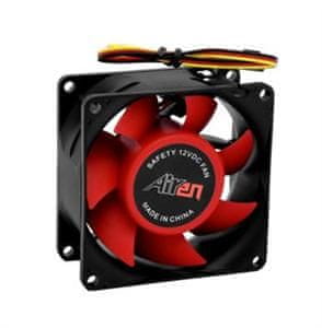 Airen Ventilator RedWingsExtreme80H (80x80x38mm, Extreme