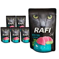 RAFI Mokra hrana za sterilizirane odrasle mačke s tuno 10 x 100 g