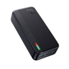 Joyroom JR-T018 Power Bank 30000mAh 2x USB / USB-C / Micro USB, črna