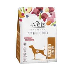 4VETS AIR DRIED NATURAL VETERINARY EXCLUSIVE WEIGHT REDUCTION 1kg suha pasja hrana za hujšanje