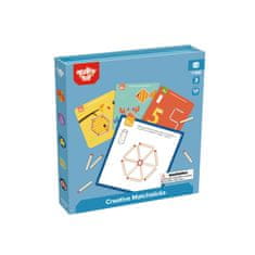 Tooky Toy  Montessori lesena sestavljanka Puzzle igra Puzzle Magnetne tekme za otroke 58 el.