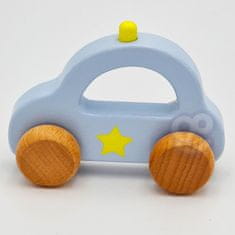 Tooky Toy TOOKY TOY Leseni policijski avto za otroke