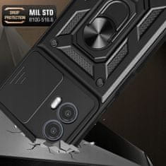 Tech-protect Nillkin CamShield ovitek za Motorola Moto G73 5G, črna