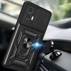 Tech-protect Nillkin CamShield ovitek za Motorola Moto G73 5G, črna