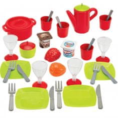 Ecoiffier Ecoiffier Dinner Set 36 dodatkov