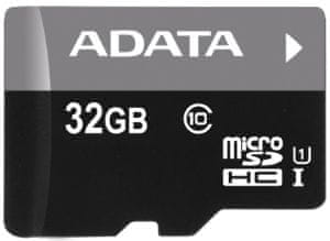 Adata/micro SDHC/32GB/UHS-I U1/Class 10/+ adapter
