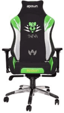 Spawn Veles gaming stol, zelen