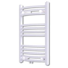 Greatstore Kopalniški cevni radiator za centralno ogrevanje zaobljen 500x764 mm