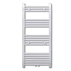 Vidaxl Kopalniški cevni radiator za centralno ogrevanje raven 600x1160 mm