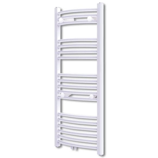 Greatstore Kopalniški cevni radiator za centralno ogrevanje zaobljen 500x1160 mm