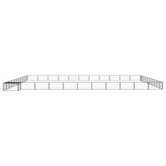 Vidaxl Pasja ograda s 44 paneli črna 100x50 cm prašno barvano jeklo