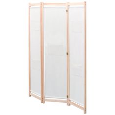 Vidaxl Paravan 3-delni blago 120x170x4 cm krem