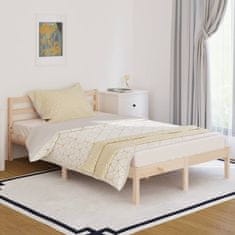 Vidaxl 810425 Bed Frame Solid Wood Pine 120x200 cm