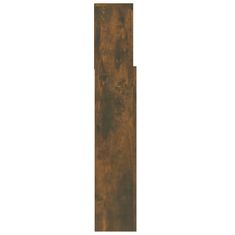 Vidaxl Vzglavna omarica dimljeni hrast 100x19x103,5 cm