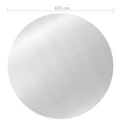Vidaxl Bazenska membrana, srebrna, 455 cm, PE