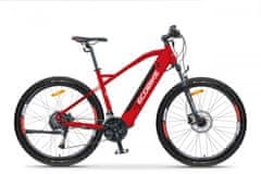 Eco Bike MTB SX4 električno kolo, 17,5 Ah/620 Wh, rdeče