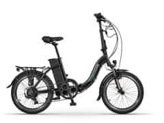 Eco Bike Even električno kolo, zložljivo, 14,5 Ah/522 Wh, črno