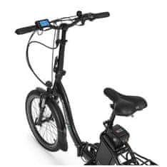 Eco Bike Even električno kolo, zložljivo, 14,5 Ah/522 Wh, črno