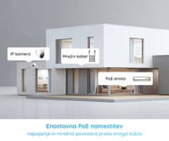 Reolink RLC-833A IP kamera, PoE, 4K UHD, IP66, IR - odprta embalaža