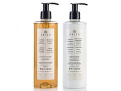 sarcia.eu PRIJA Komplet kozmetičnih izdelkov: Regeneracijski šampon za lase, zaščitni balzam za lase 2x380 ml 