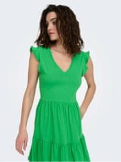 ONLY ONLMAY Ženska obleka Regular Fit 15226992 Kelly Green (Velikost S)