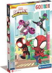 Clementoni Puzzle Marvel: Spidey in njegovi neverjetni prijatelji MAXI 60 kosov