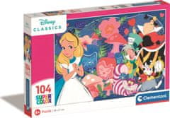 Clementoni Puzzle Disney: Alica v čudežni deželi 104 kosov