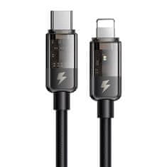 Mcdodo kabel usb-c na lightning ca-3161, 36w, 1,8m (črn)